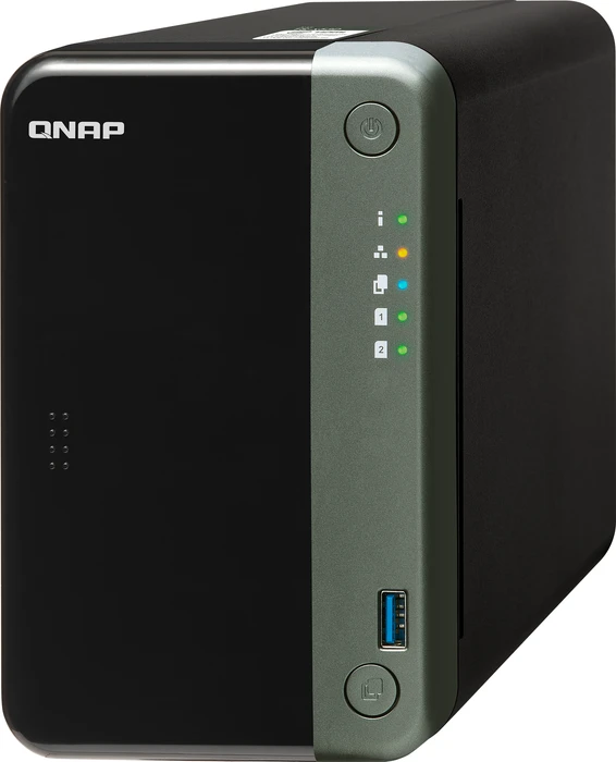 QNAP Turbo Station TS-253D-4G, 4GB RAM, 2x RJ-45 2.5GBase-T, 2x USB-A 3.0