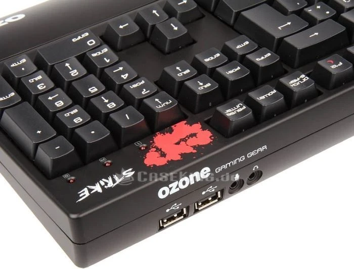 Ozone Strike, MX BLACK, PS/2 & USB, DE