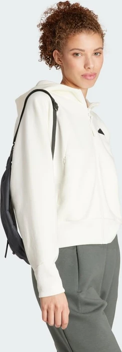 adidas Z.N.E. Zip Hoodie off white (Damen)