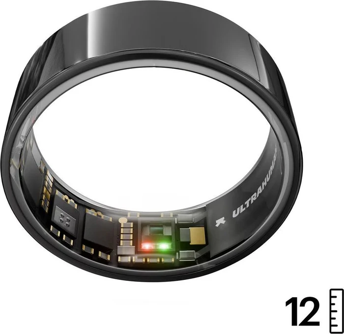 Ultrahuman Ring Air Größe 12 aster black (UHRA-AA-12)