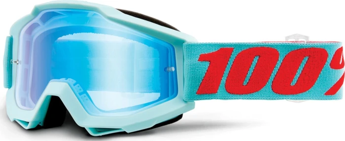 100% Accuri Schutzbrille maldives/mirror blue flash lens