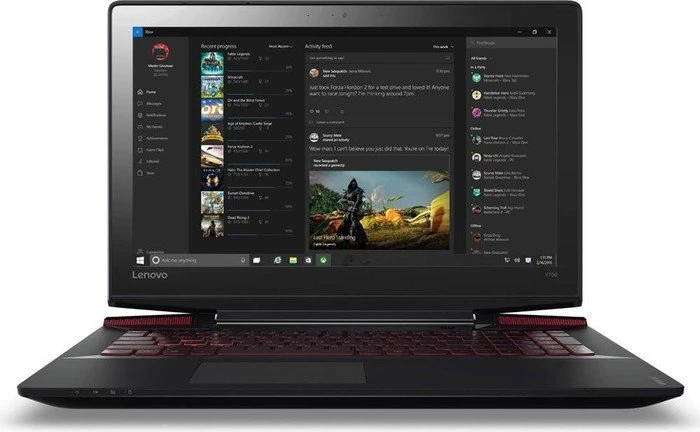 Lenovo IdeaPad Y700-15ACZ, FX-8800P, 8GB RAM, 1TB HDD, Radeon R9 M385X, DE