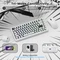 Attack Shark X82PRO HE Magnetic 75% inkl. Spiralkabel, Comic, LEDs RGB, Outemu White Jade Magnetic, USB/Bluetooth, US Vorschaubild