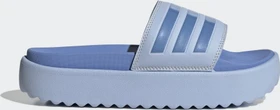 adidas Platform Adilette blue dawn/blue fusion metallic (Damen)
