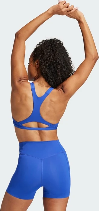 adidas Aeroimpact Luxe Training Light-Support Sport-BH semi lucid blue (Damen)