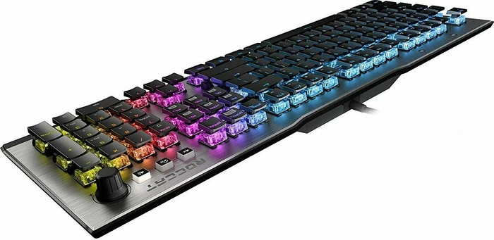 Roccat Vulcan 100 Aimo, grau, LEDs RGB, Titan Tactile, USB, US