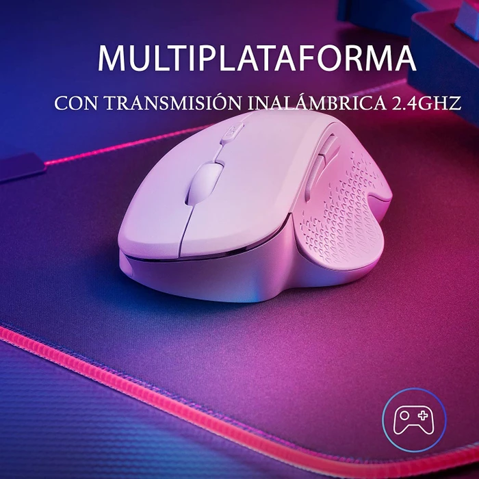 Mars Gaming MMWERGOW Wireless, weiß, USB