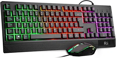 Riitek Rii RK400, beleuchtet, USB, DE
