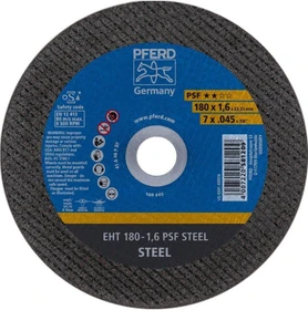 Pferd EHT 180-1.6 PSF STEEL Trennscheibe, 180x1.6x22.23mm, 25 Stück