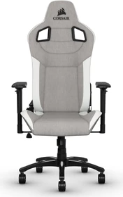Corsair T3 Rush Gamingstuhl, grau/weiß