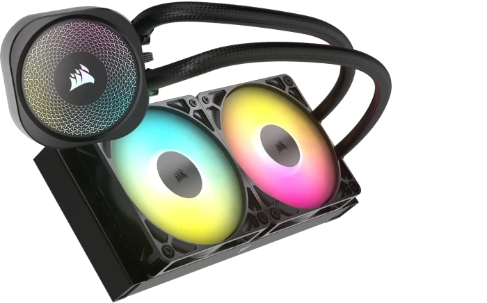 Corsair Nautilus 240 RS ARGB, schwarz