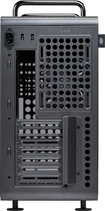 Cooler Master Qube 540 Stardust Iron, schwarz, Glasfenster