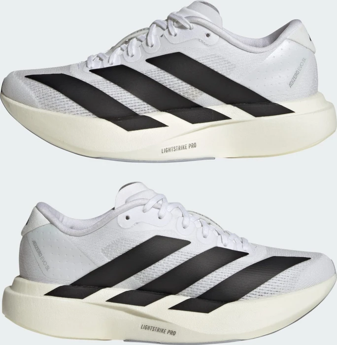 adidas Adizero Evo SL cloud white/core black/dash grey (Junior)