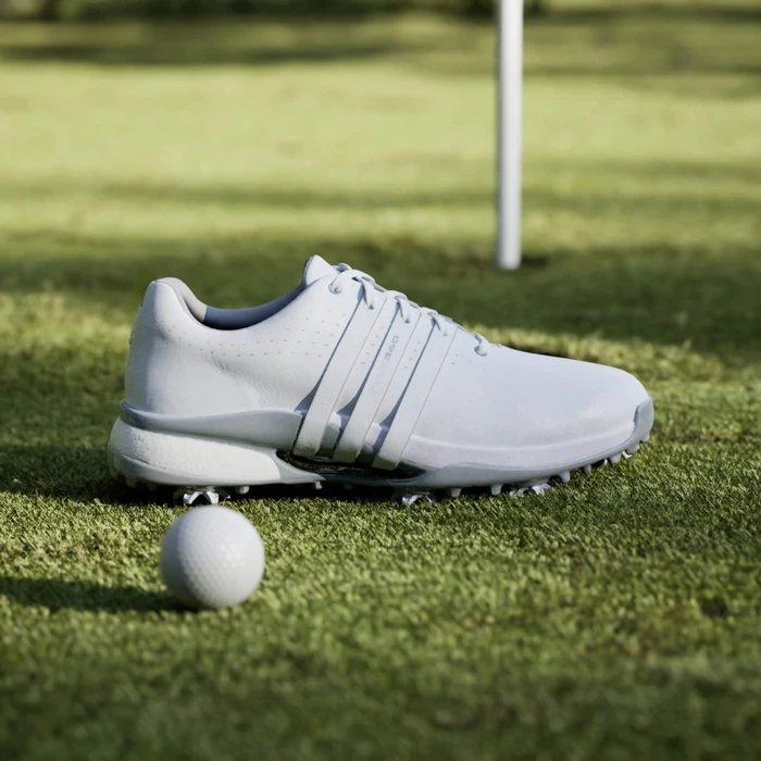 adidas Women's Tour360 24 BOOST cloud white/silver metallic (Damen)