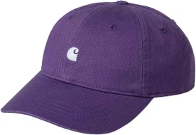 Carhartt Madison Logo Kappe huckleberry/white