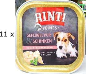 Finnern Rinti Feinest mit Geflügel & Schinken, 1.65kg (11x 150g)