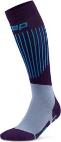 CEP Ultralight Tall Skisocken dark purple/blue (Damen)