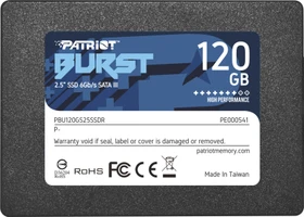 Patriot Burst 120GB, 2.5" / SATA 6Gb/s