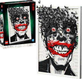 LEGO Art - Joker Wall Art Comic Cover