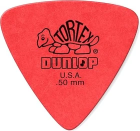 Dunlop Tortex Triangle Pick, .50mm, 12-Pack