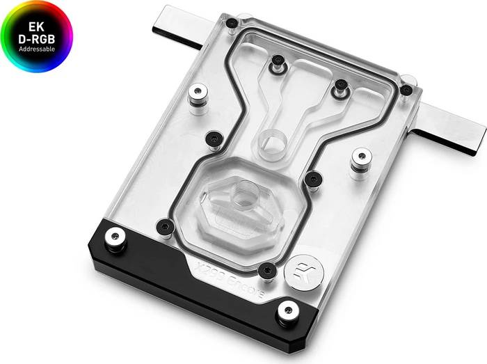 EK Water Blocks Quantum Line EK-Quantum Momentum ROG Rampage VI Encore D-RGB Monoblock, Nickel, Acryl