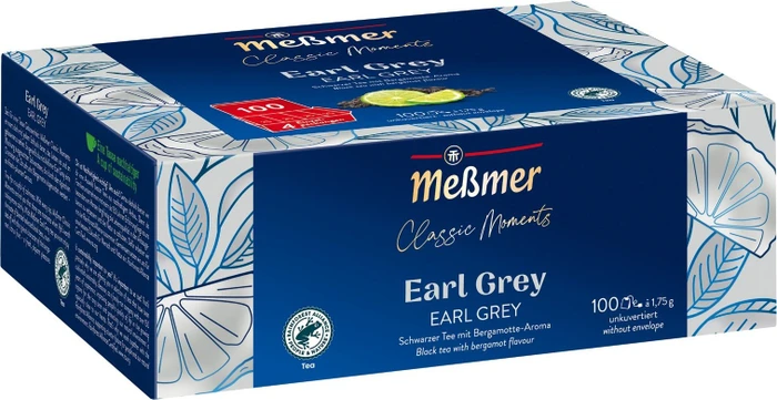 Meßmer Classic Moments Earl Grey Tee Beutel, 100 Stück