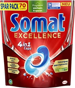 Somat Excellence 4in1 Geschirrspültabs, 70 Stück