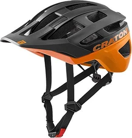 Cratoni AllRace Helm black/neon orange matt