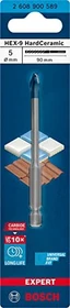 Bosch Professional EXPERT HEX-9 HardCeramic Fliesenbohrer, 5x90mm, 1 Stück