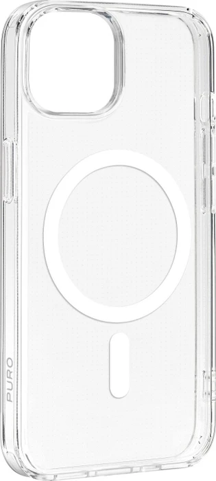 Puro Lite Mag Cover für Apple iPhone 15 transparent