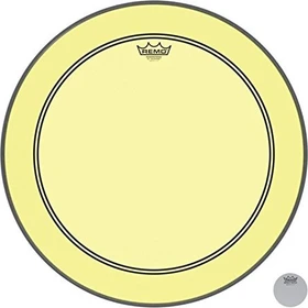 Remo Powerstroke P3 Colortone Yellow Bass Batter 20"