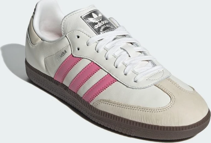 adidas Samba OG cloud white/lucid pink/wonder white (Damen)