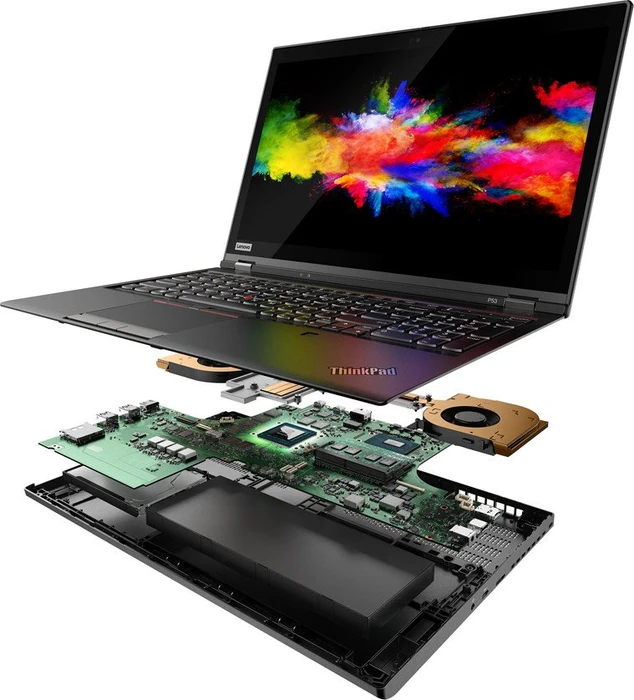 Lenovo ThinkPad P53, Core i7-9750H, 16GB RAM, 512GB SSD, Quadro T2000, DE