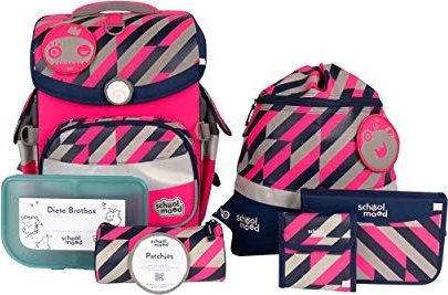 School-Mood Timeless Air+ Yuna Schultaschen-Set, 7-tlg.