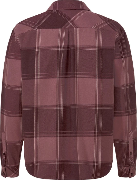 Vaude Farsund III Hemd langarm ruby dusk (Damen)
