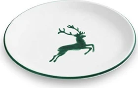 Gmundner Keramik Grüner Hirsch Dessertteller 20cm