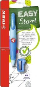 STABILO EASYergo Druckbleistift HB 3.15mm graphit, blau, Rechtshänder, Anspitzer