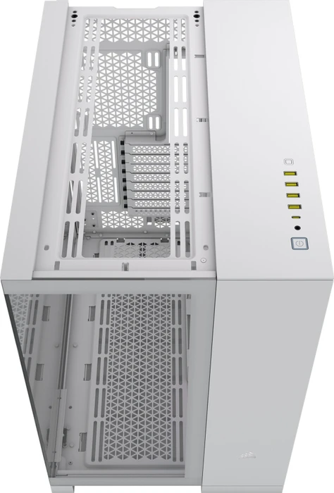 Corsair 6500X RGB iCUE LINK, weiß, Glasfenster