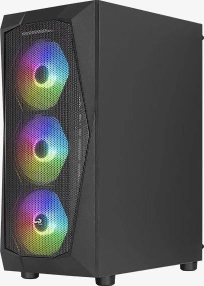 AeroCool Falcon ARGB, Glasfenster