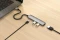 Satechi 4-in-1 Slim Multiport Adapter, Space Gray, USB-C 3.1 [Stecker] Vorschaubild