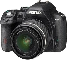 Pentax K-50 schwarz mit Objektiv Fremdhersteller