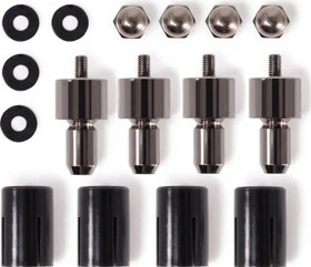 Alphacool Core Push Mounting 25mm M3/M4/UNC 6-32, 4er-Pack