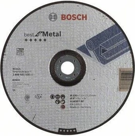 Bosch Professional A2430TBF Best for Metal Schleifscheibe, 230x7x22.23mm, 1 Stück