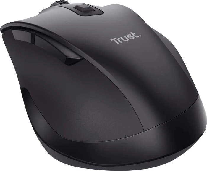 Trust Fyda Multi-Device Wireless Mouse schwarz, USB/Bluetooth