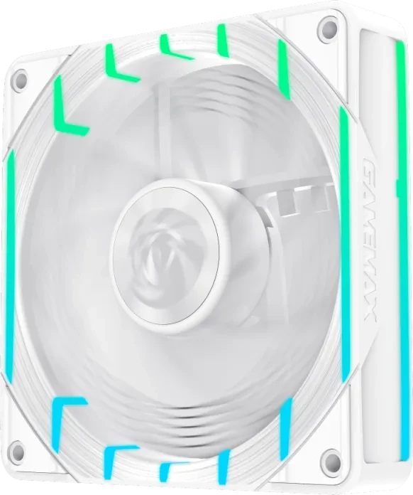 GameMax Tornado T12 ARGB-RW, weiß, 120mm