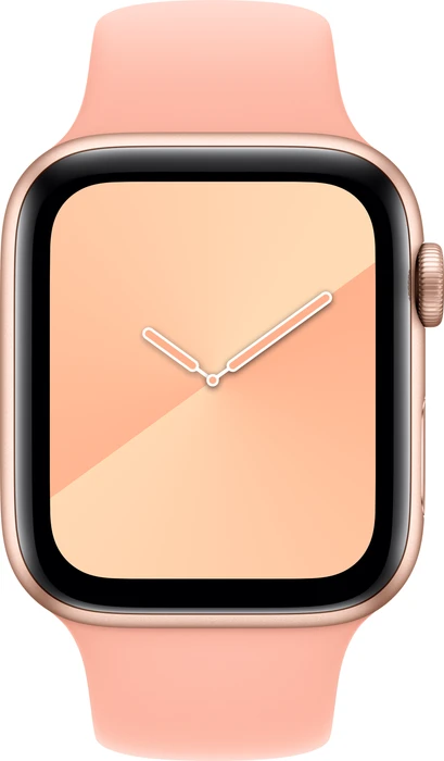 Apple Sportarmband Regular für Apple Watch 44mm grapefruit
