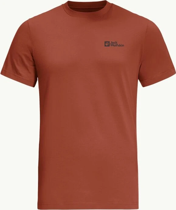 Jack Wolfskin Essential T-Shirt kurzarm carmine (Herren)
