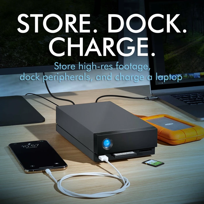 LaCie 1big Dock, 30TB, Thunderbolt 3 / USB-C 3.1