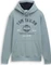 Tom Tailor Logo-Print Hoodie grey mint (Herren) Vorschaubild
