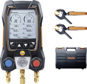 Testo 550s Smart Set Digitale Monteurhilfe/Kältemittel-Messgerät